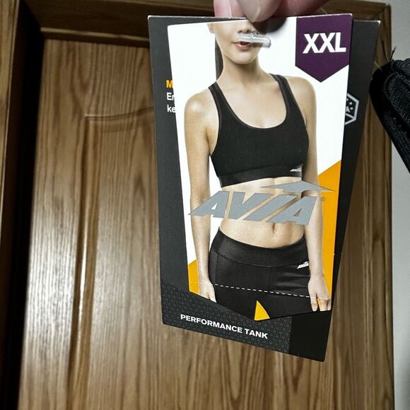 NWT women’s black Avia muscle t shirt - Picture 5 of 6